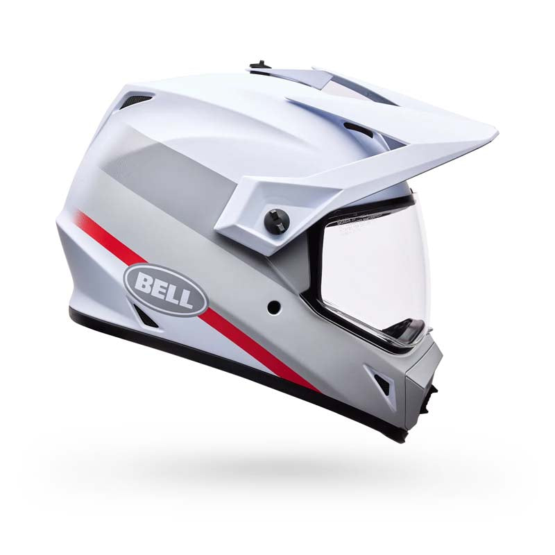 Bell MX-9 Adventure MIPS Trail Helmet - White/Red Bell MX-9 Adventure MIPS Trail Helmet - White/Red