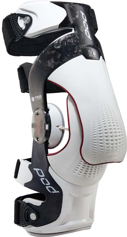 POD K8 3.0 Carbon Fiber Knee Brace Single – Atomic-Moto