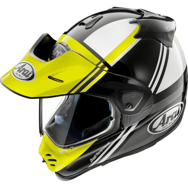 arai best helmet 5 Of The Motorcycle Helmets On Amazon, According To Users with the two trajectories of the double pivot point slot Arai XD-5 Cosmic Fluorescent Yellow