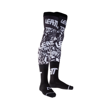 Leatt Knee Brace Socks pair Blk/Wht S EU35-38/UK2.5-4.5/US3-5.5