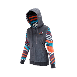 Leatt Zip-Hoodie Premium Women Stripes S/EU36/UK8/US4