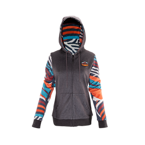 Leatt Zip-Hoodie Premium Women Stripes M/EU38/UK10/US6