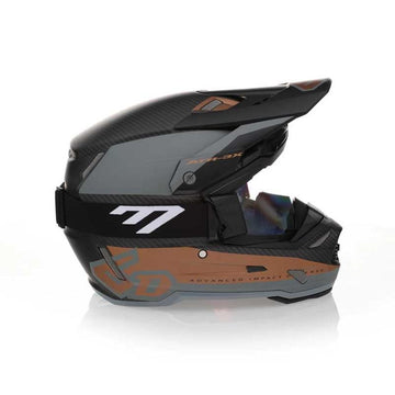 6D ATR-3X Summit Helmet Matte Bronze Gray for Motorcycle Riding