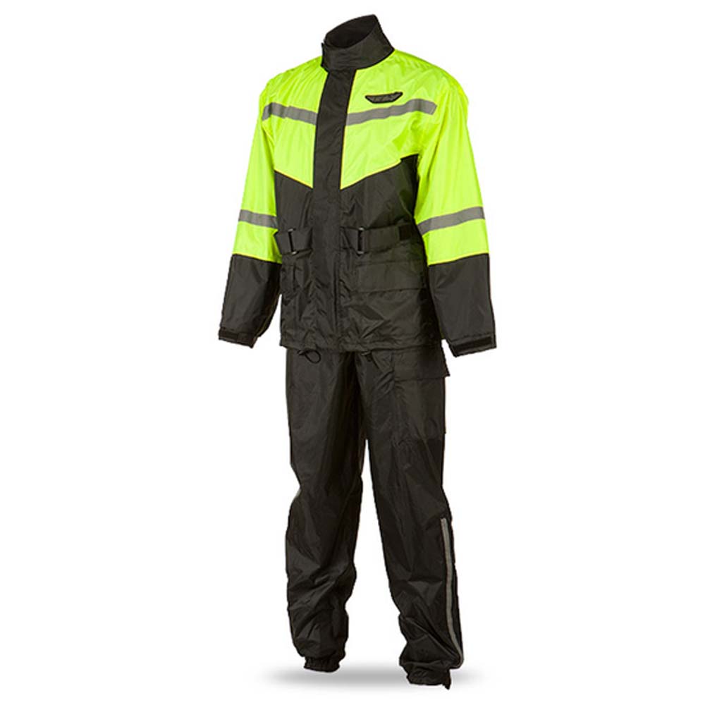 Fly 2 Piece Rain Suit Atomic Moto