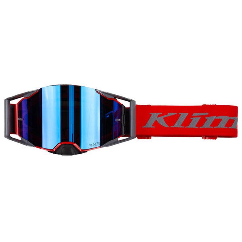 klim goggles Klim Rage Asphalt Hi-Vis Dark Smoke Lens Off-Road Goggle