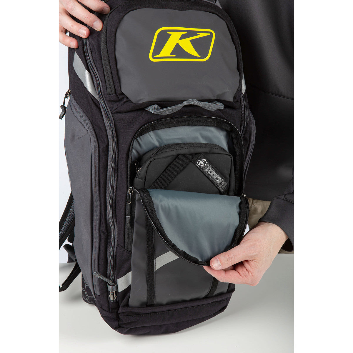 Klim Team Gear Bag Large Luggage Cargo Duffle Pack - Black -  3313-004-000-000