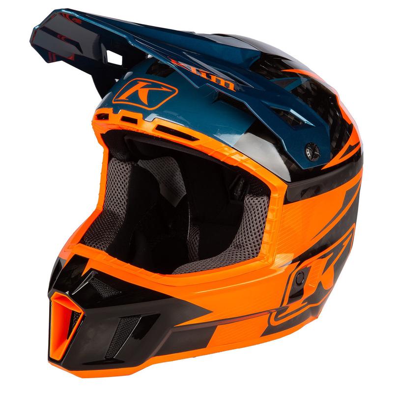 Klim F3 Carbon Pro Off-Road Tilt Helmet Gloss Rifle Green/Oil Green / Medium