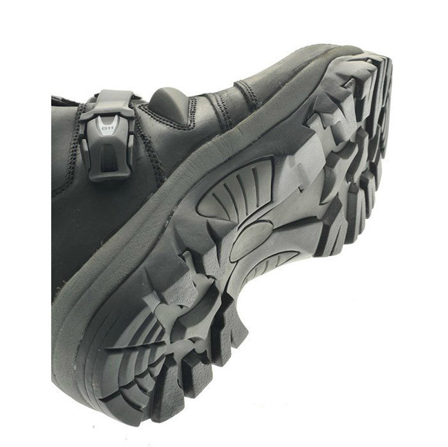Low adventure motorcycle boots top