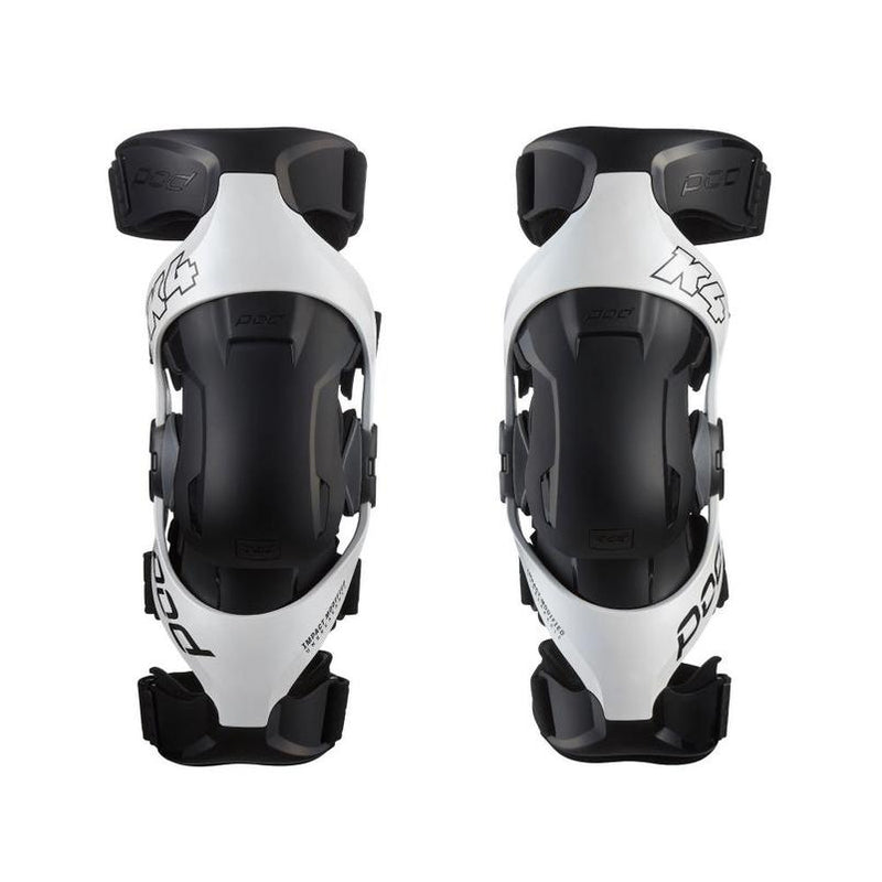 2x Motorcycle Knee Pads & Shin Guards – Adjustable PU Leather Protectors With Plush Lining, Black
