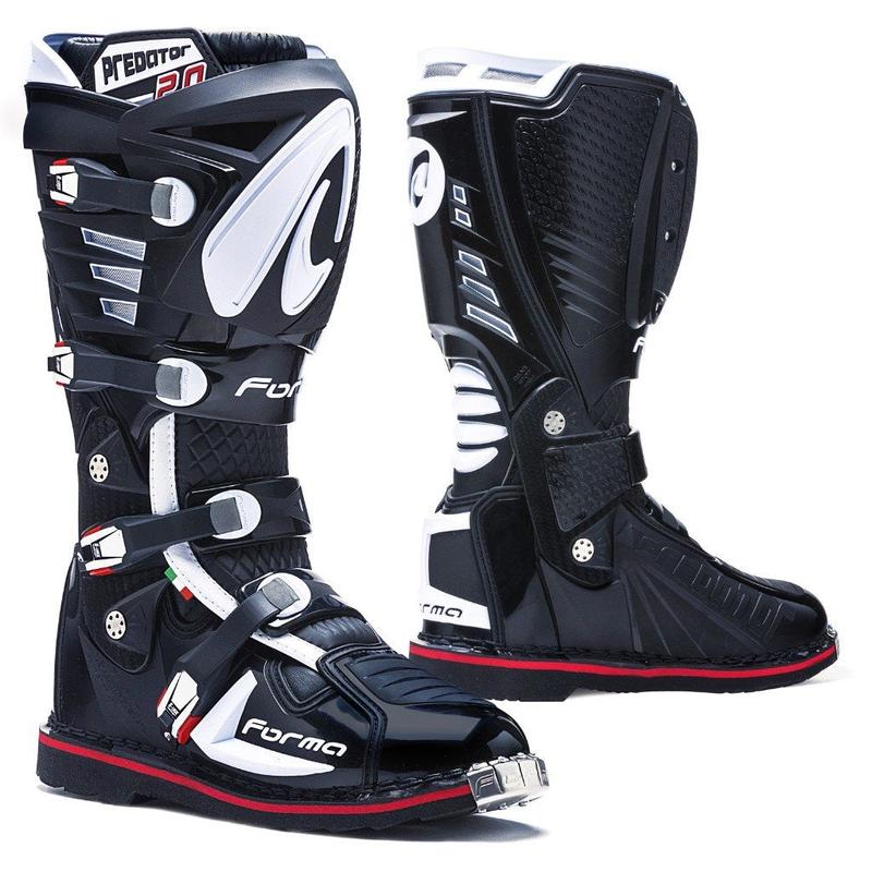 Forma Predator バイクブーツ モトクロス用 白・黒　28cm Forma Predator 2.0 Boots – Atomic-Moto